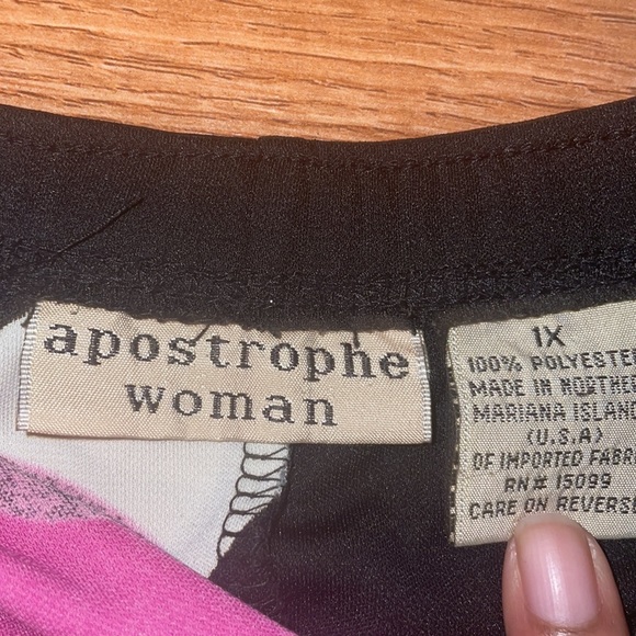 Apostrophe Woman 1X Maxi Skirt With Top - Picture 3 of 5
